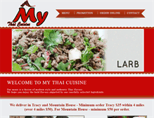 Tablet Screenshot of mythaitracy.com